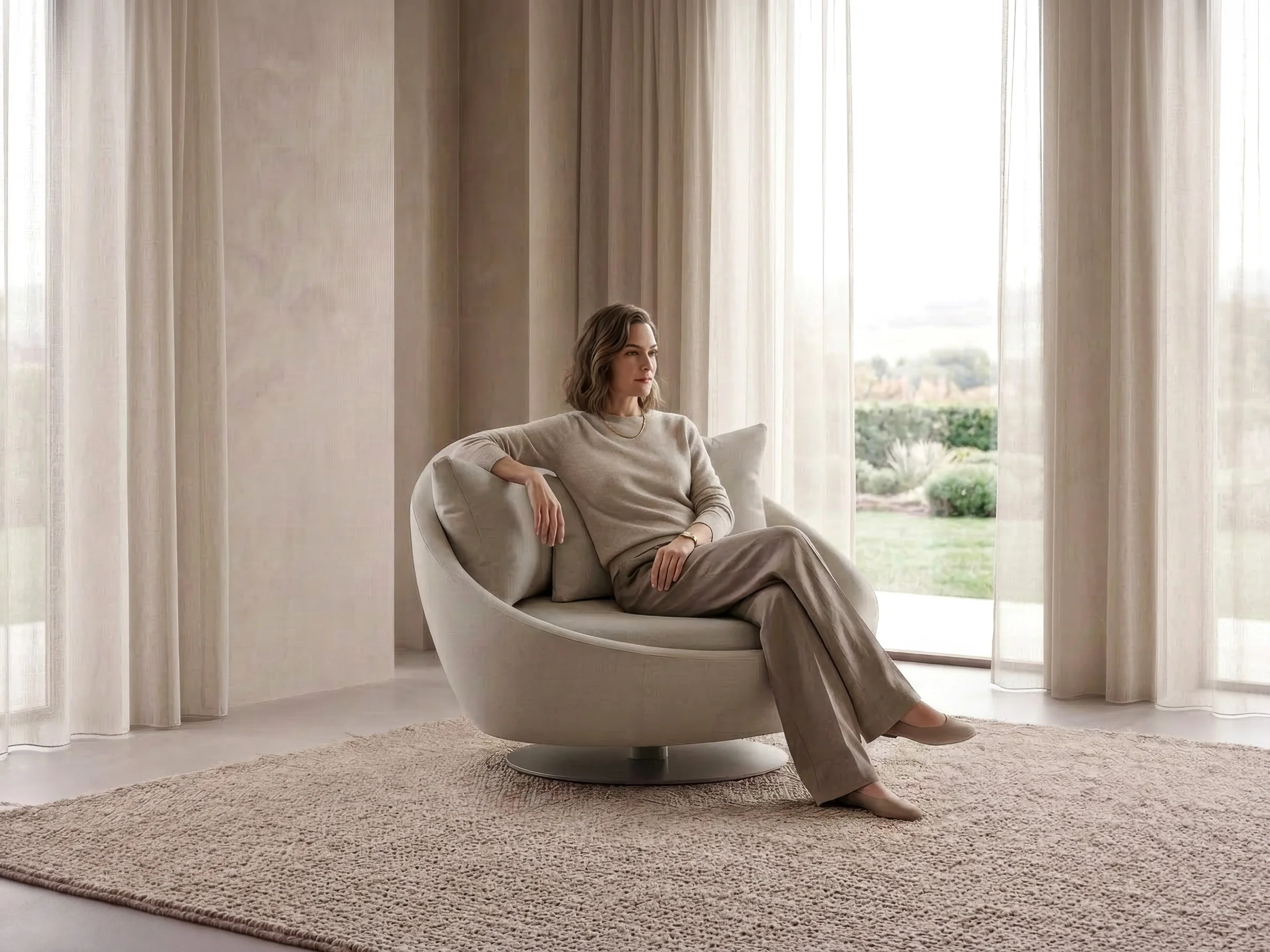 Arte 360 Swivel Armchair - Image 12