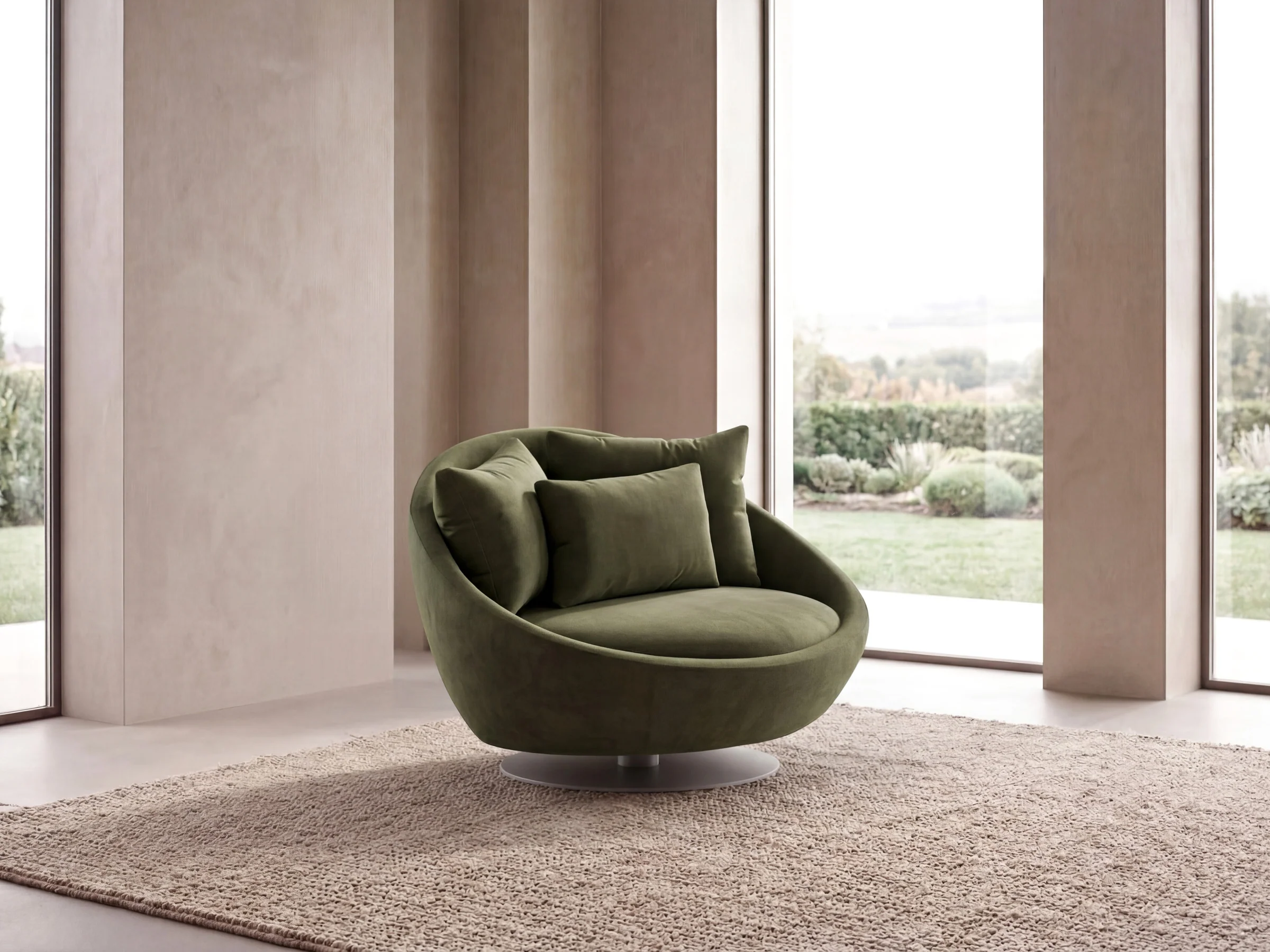 Arte 360 Swivel Armchair - Image 3