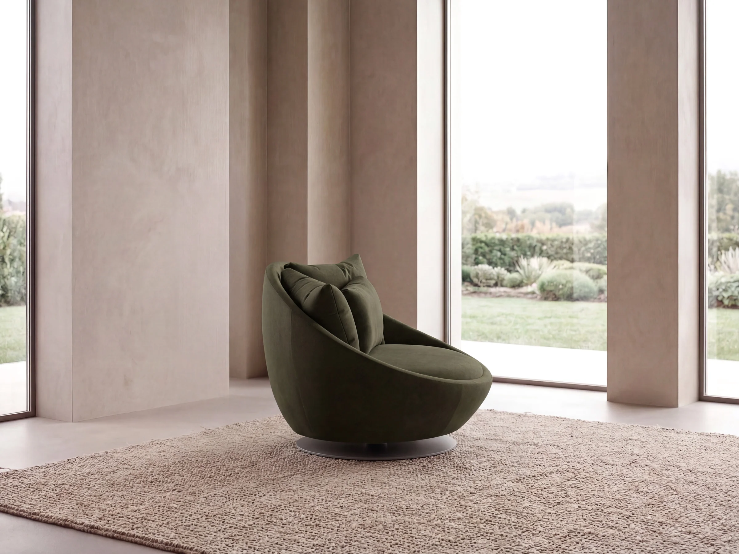 Arte 360 Swivel Armchair - Image 4