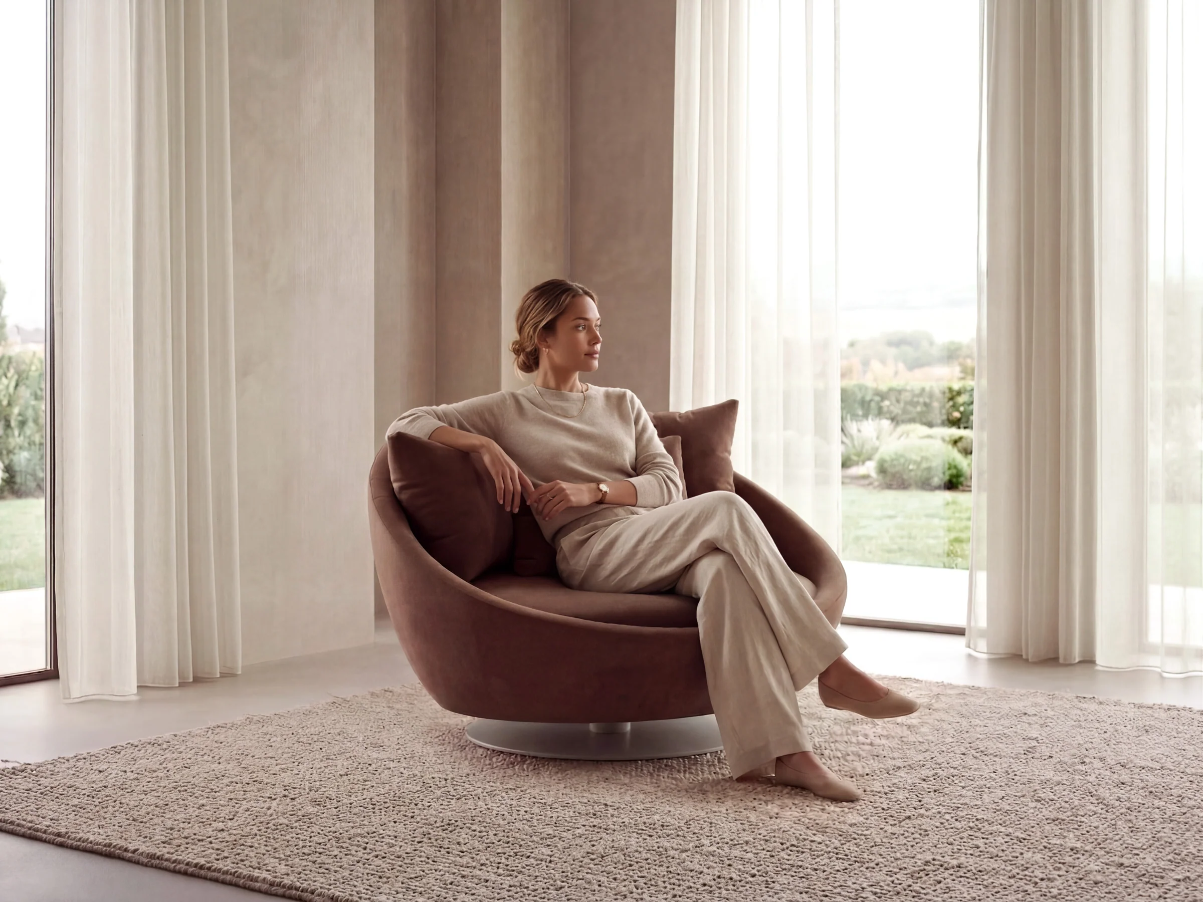 Arte 360 Swivel Armchair - Image 7