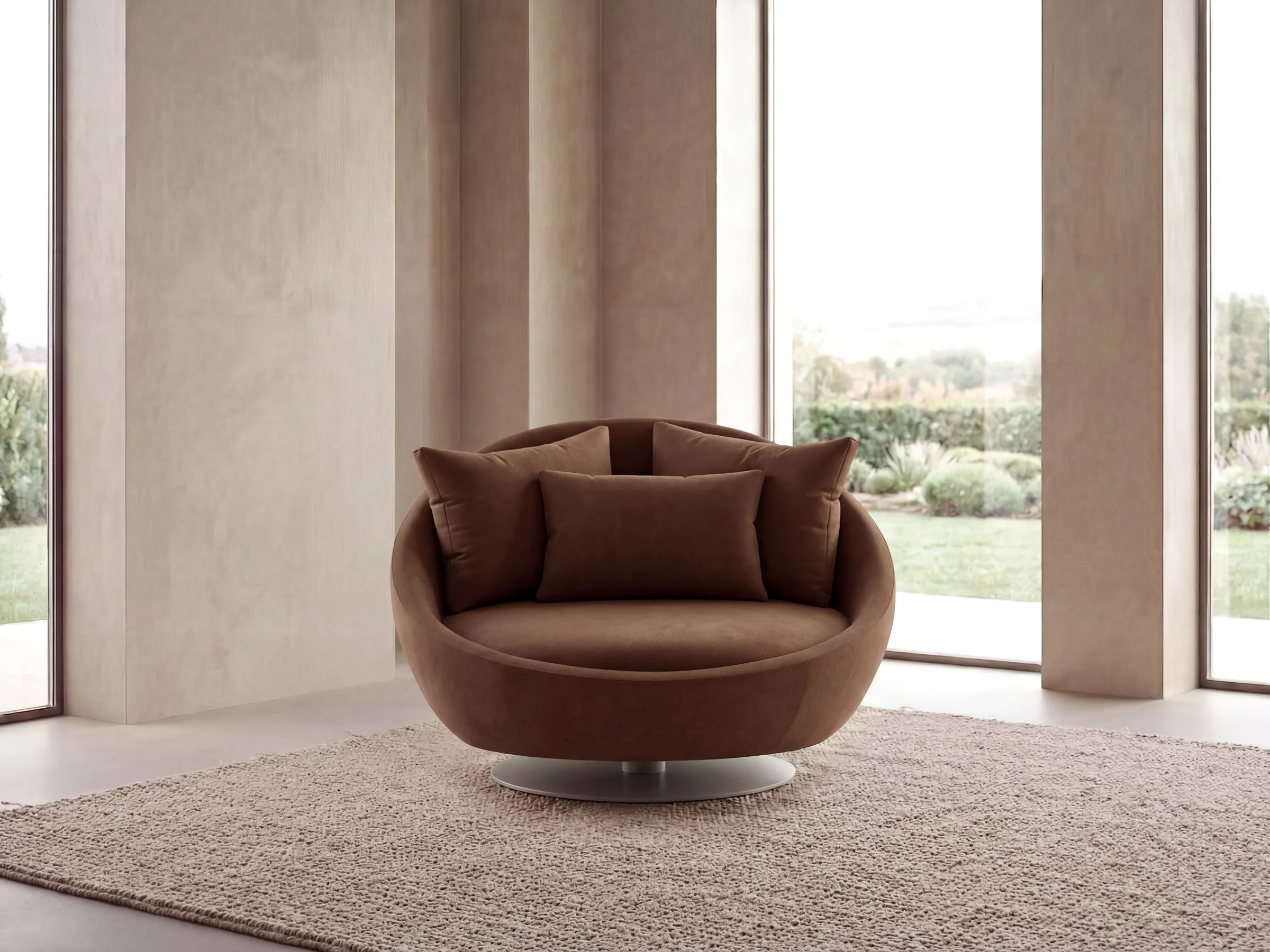 Arte 360 Swivel Armchair - Image 8
