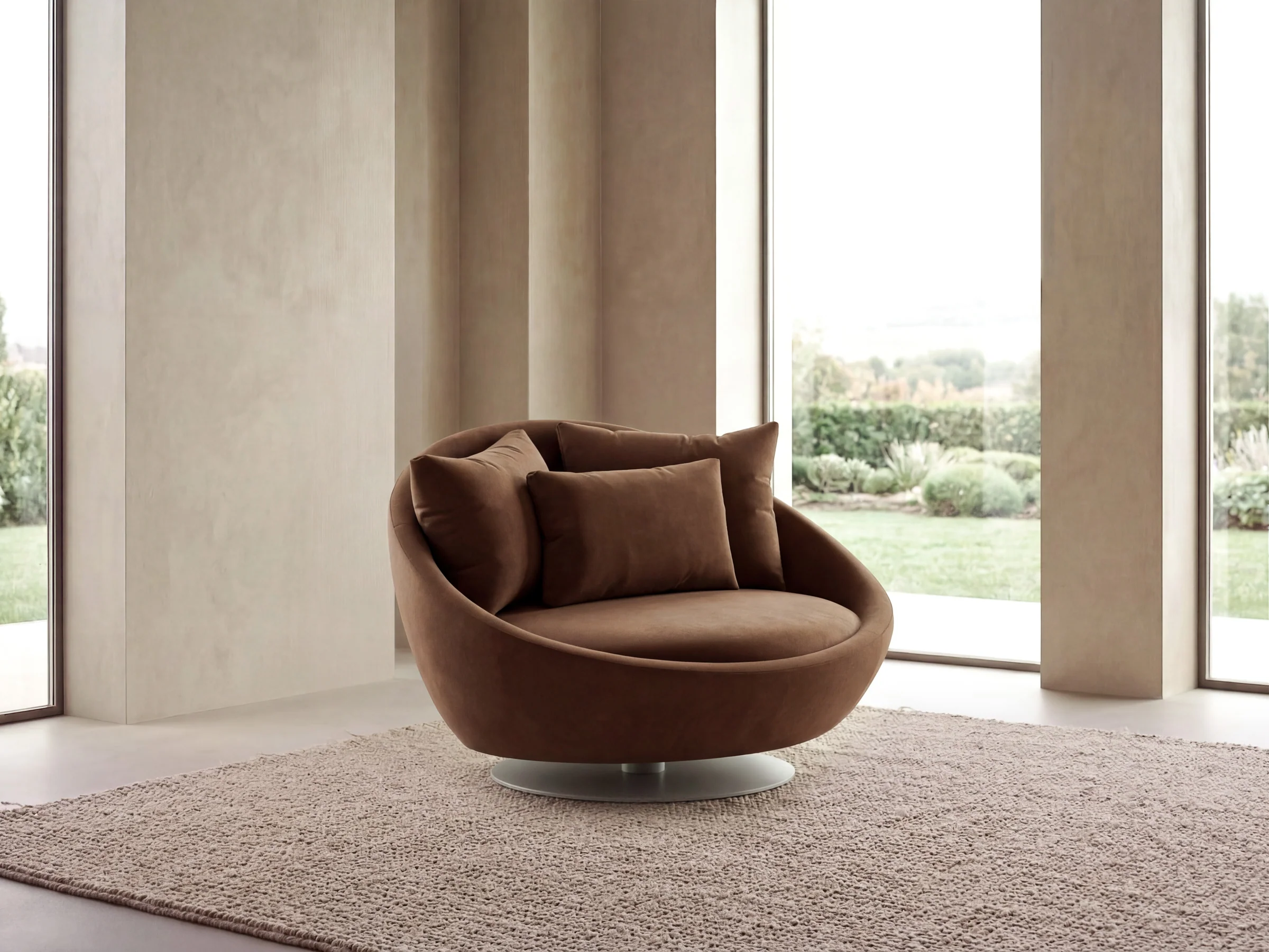 Arte 360 Swivel Armchair - Image 9