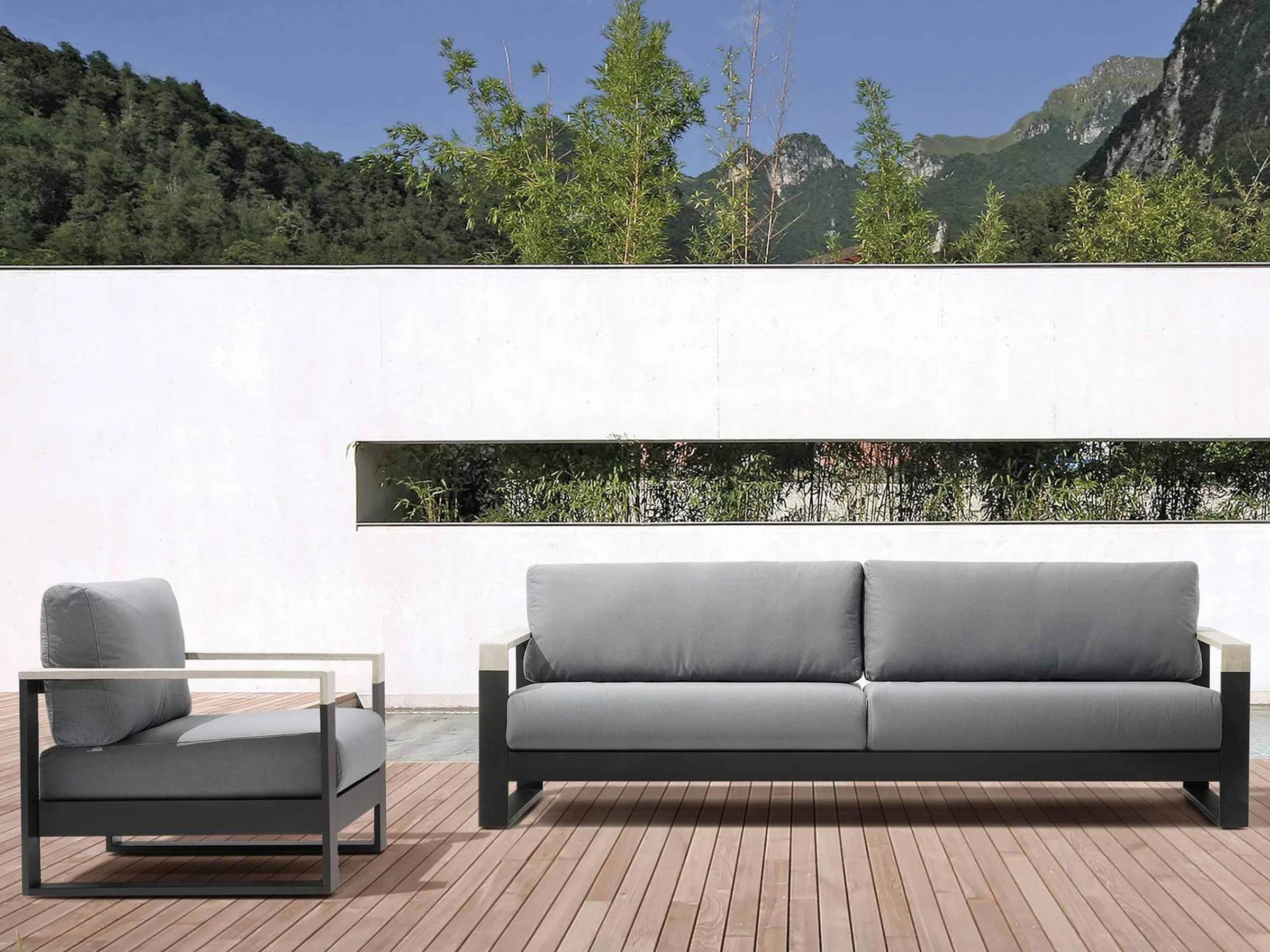 Asto Three Seater Sofa - Image 4