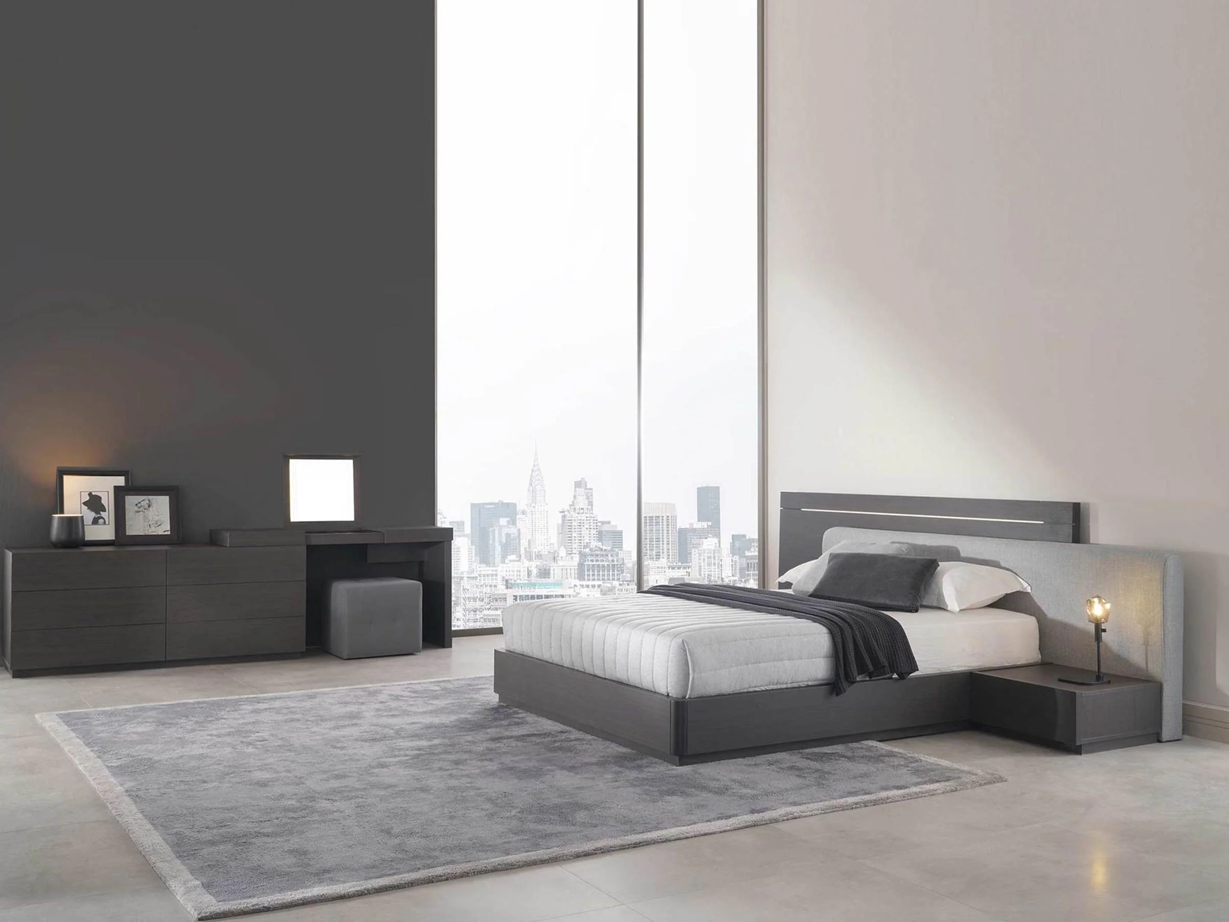 Double Storage Bed with Wooden Bed Frame - Image 5