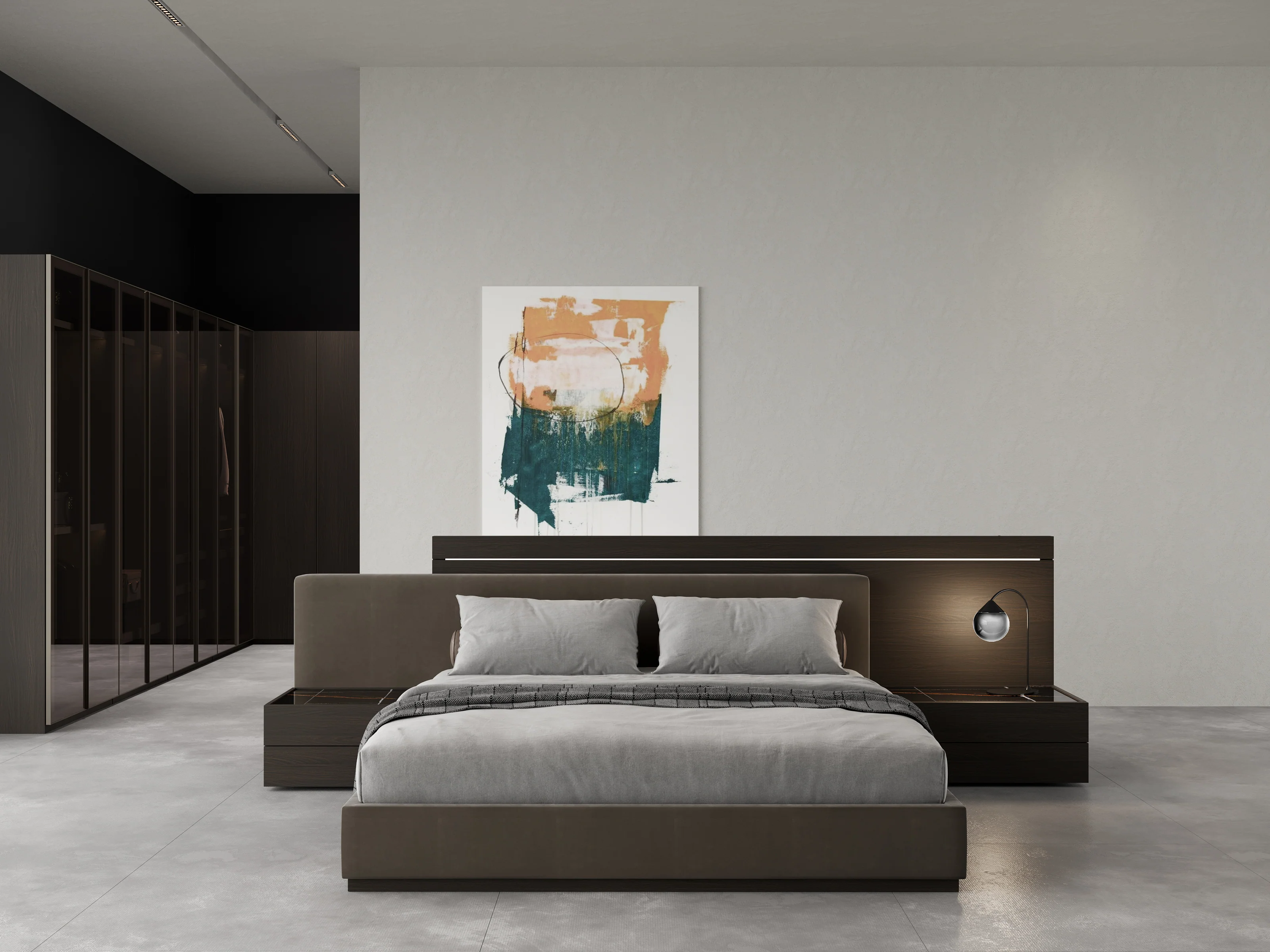 Double Storage Bed with Fabric Bed Frame - Image 5