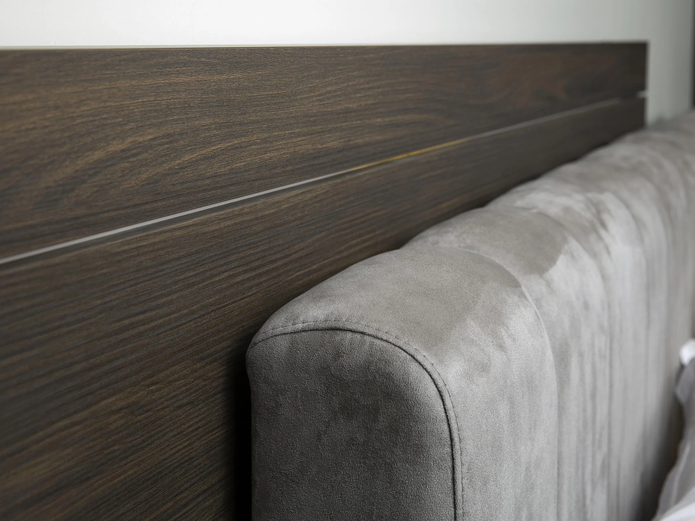 Double Storage Bed with Sliced Headboard - Image 8