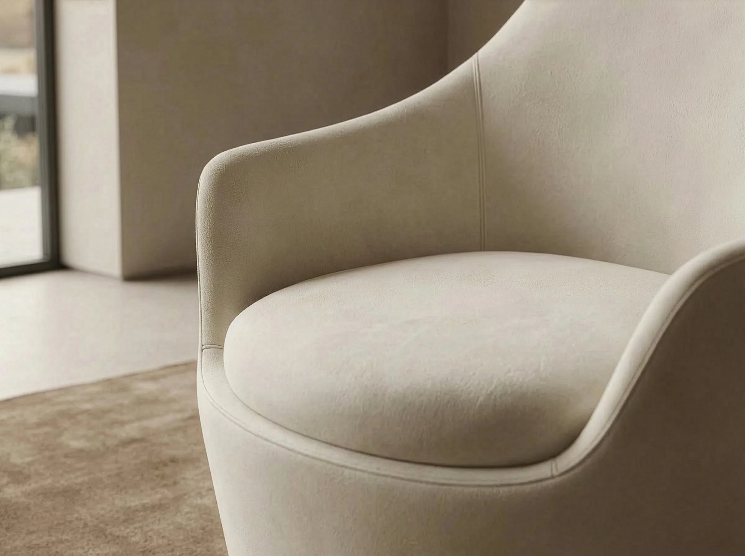 Ena Swivel Armchair - Image 3