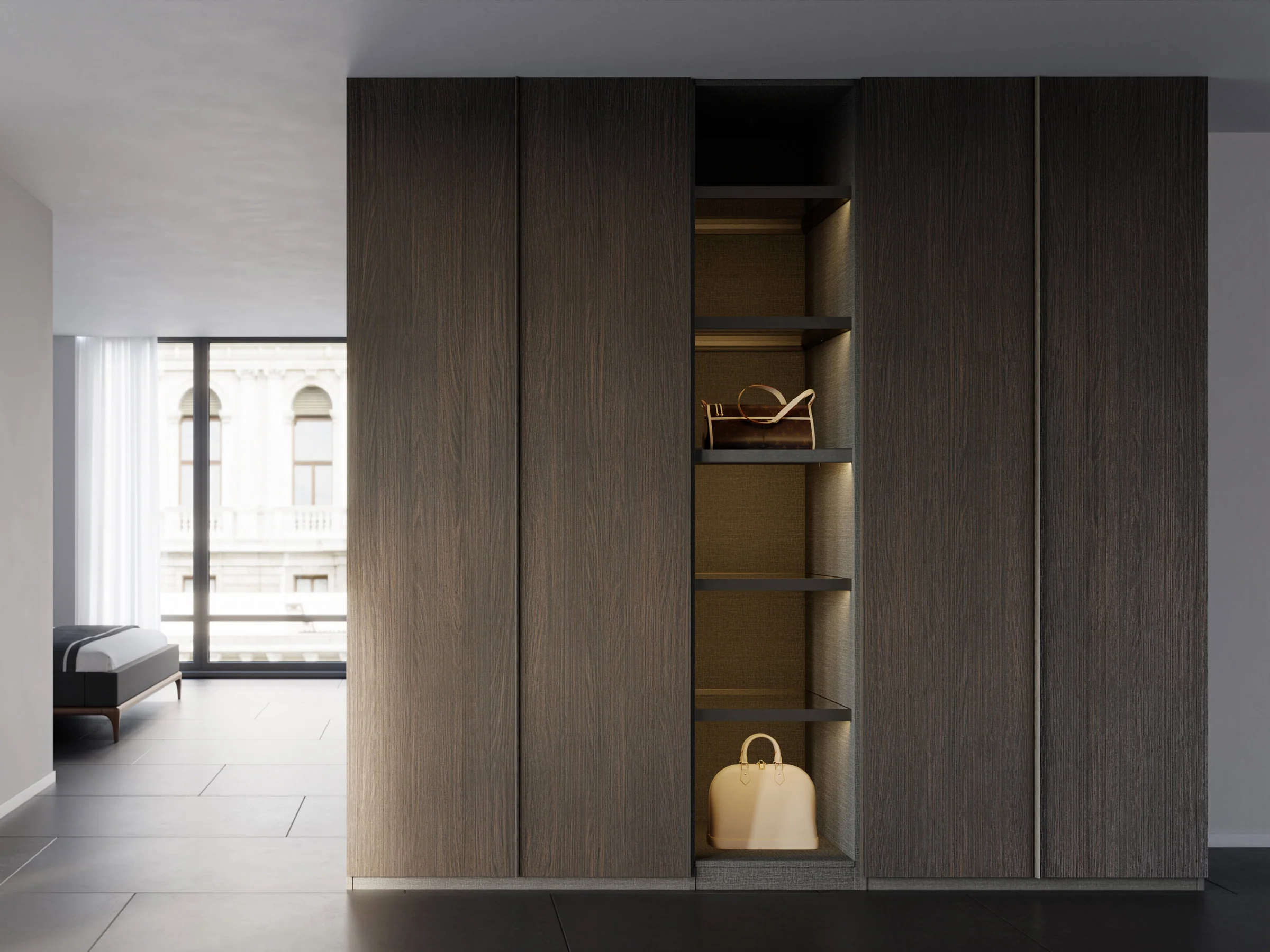 Ferma Wood Closet - Image 3