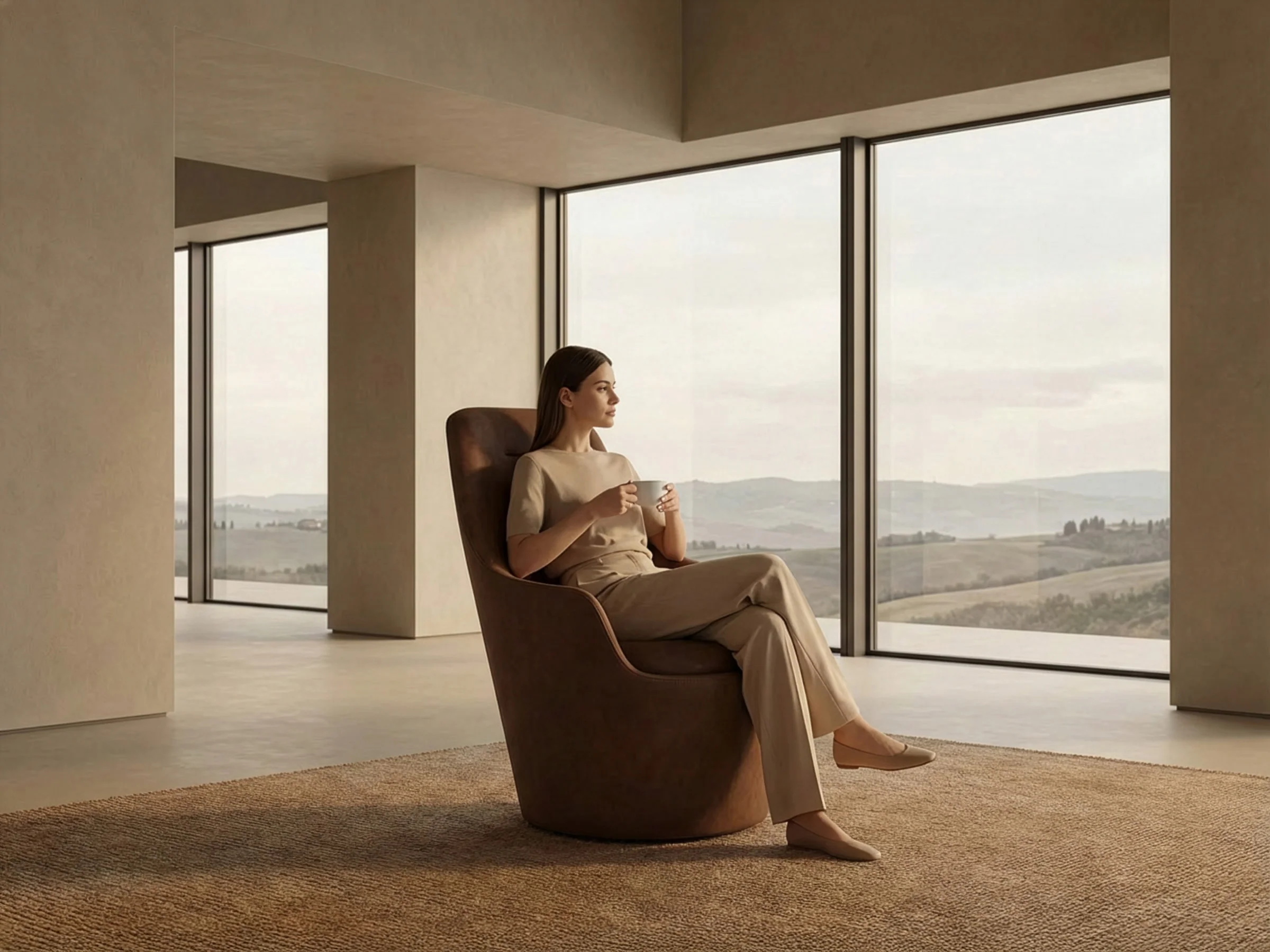 Lande Swivel Armchair - Image 3