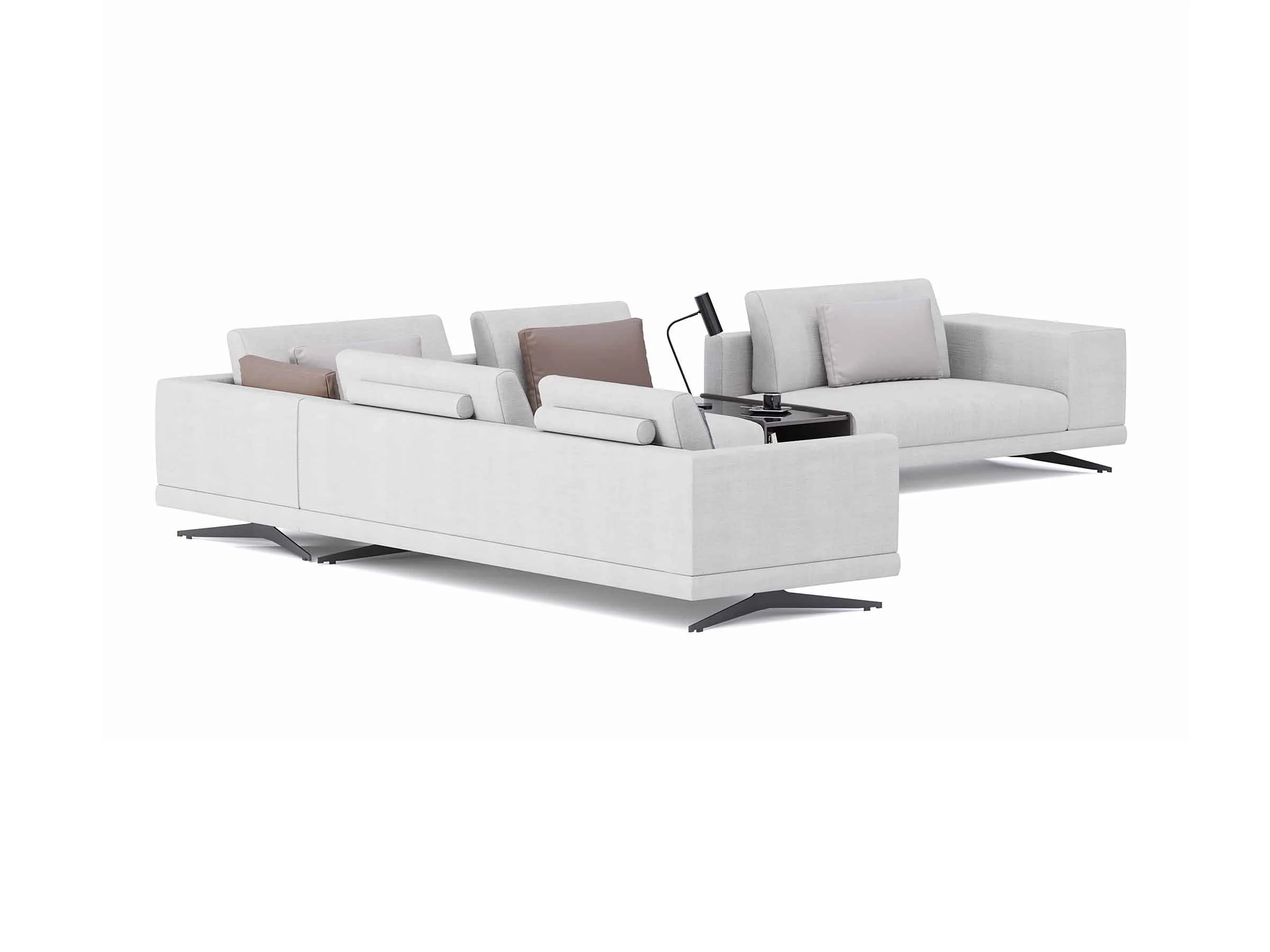 Mix Corner Sofa with Integrated Table - Image 3