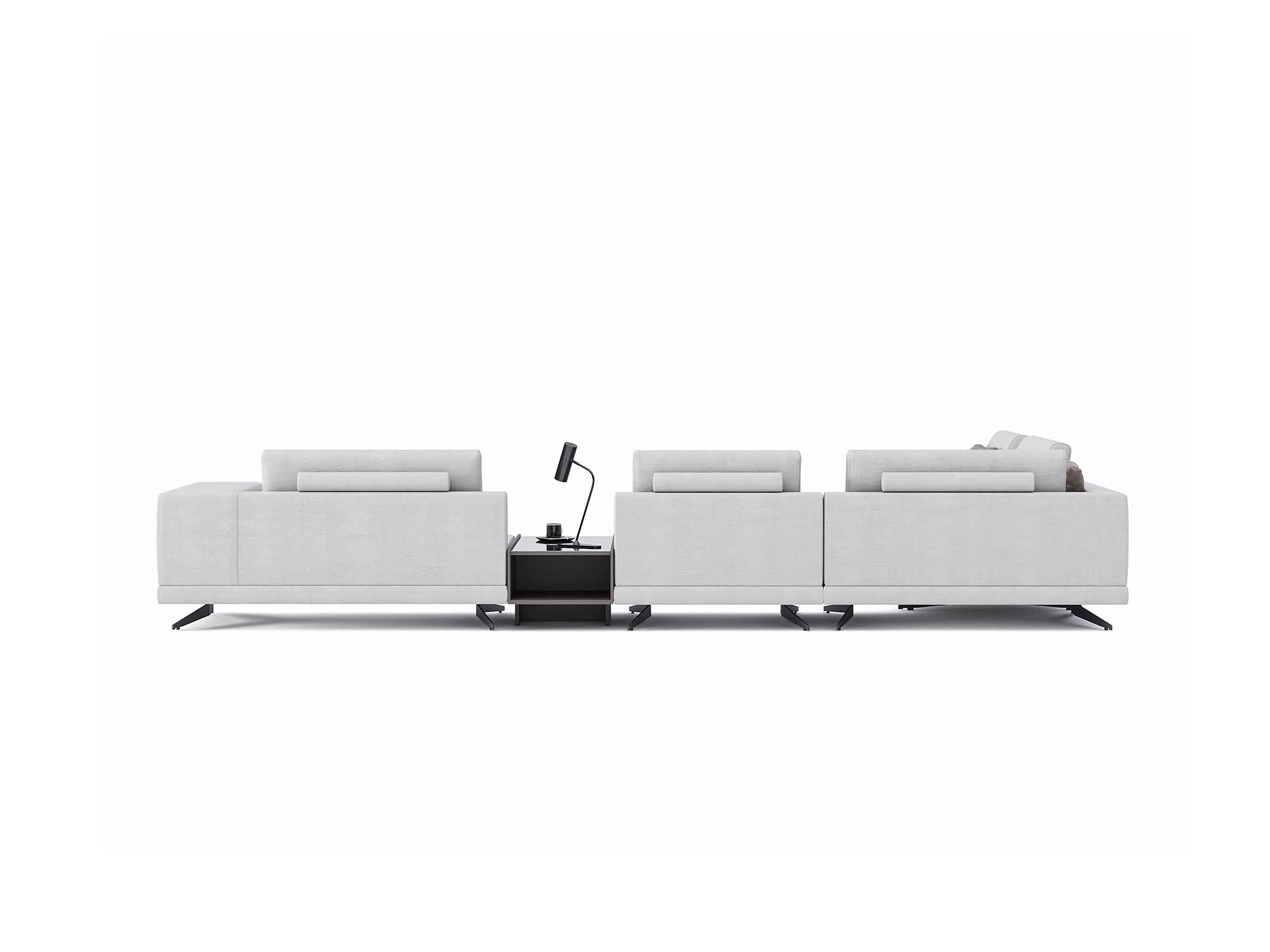 Mix Corner Sofa with Integrated Table - Image 4