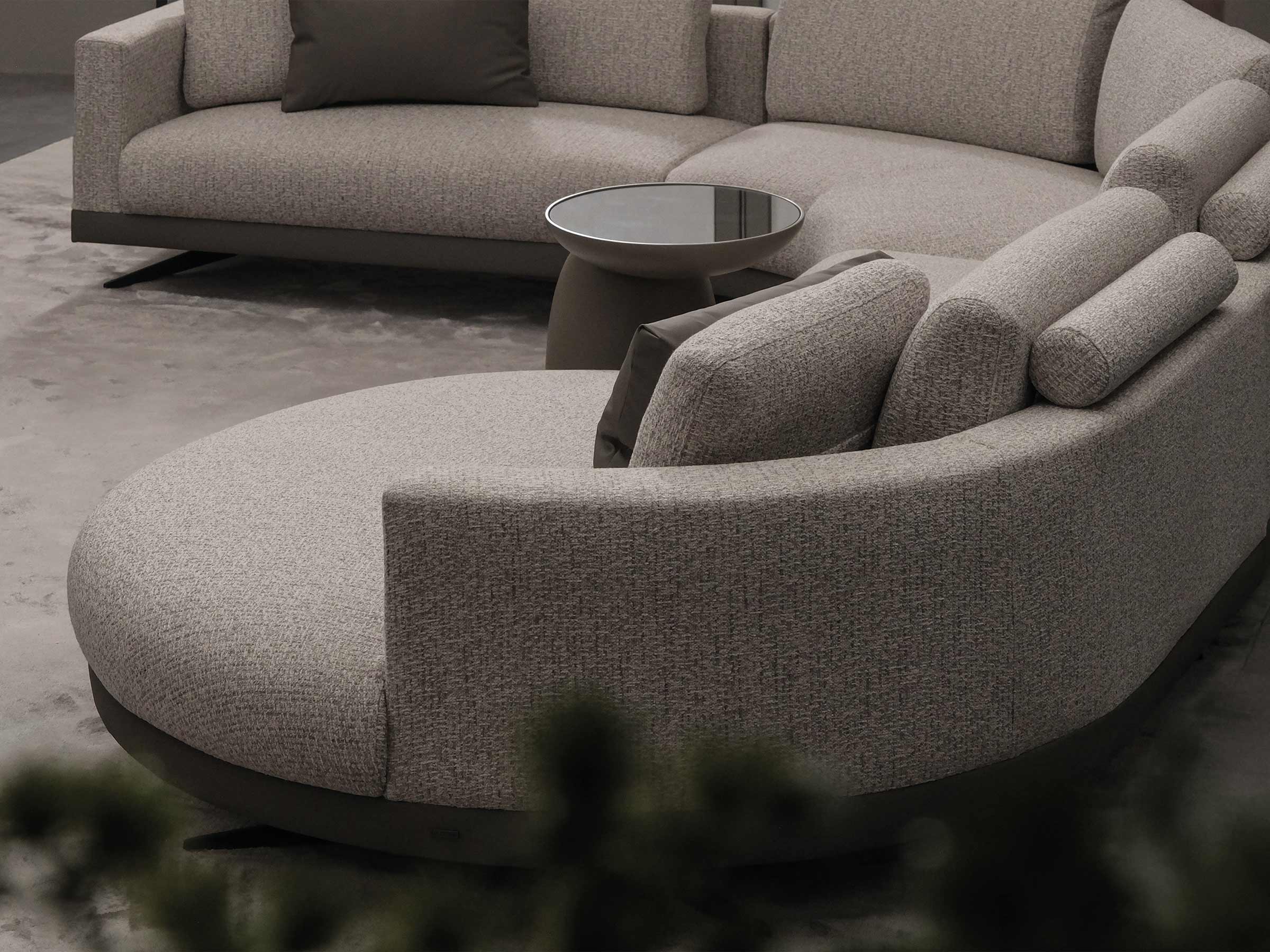 Mix Round Corner Sofa - Image 5