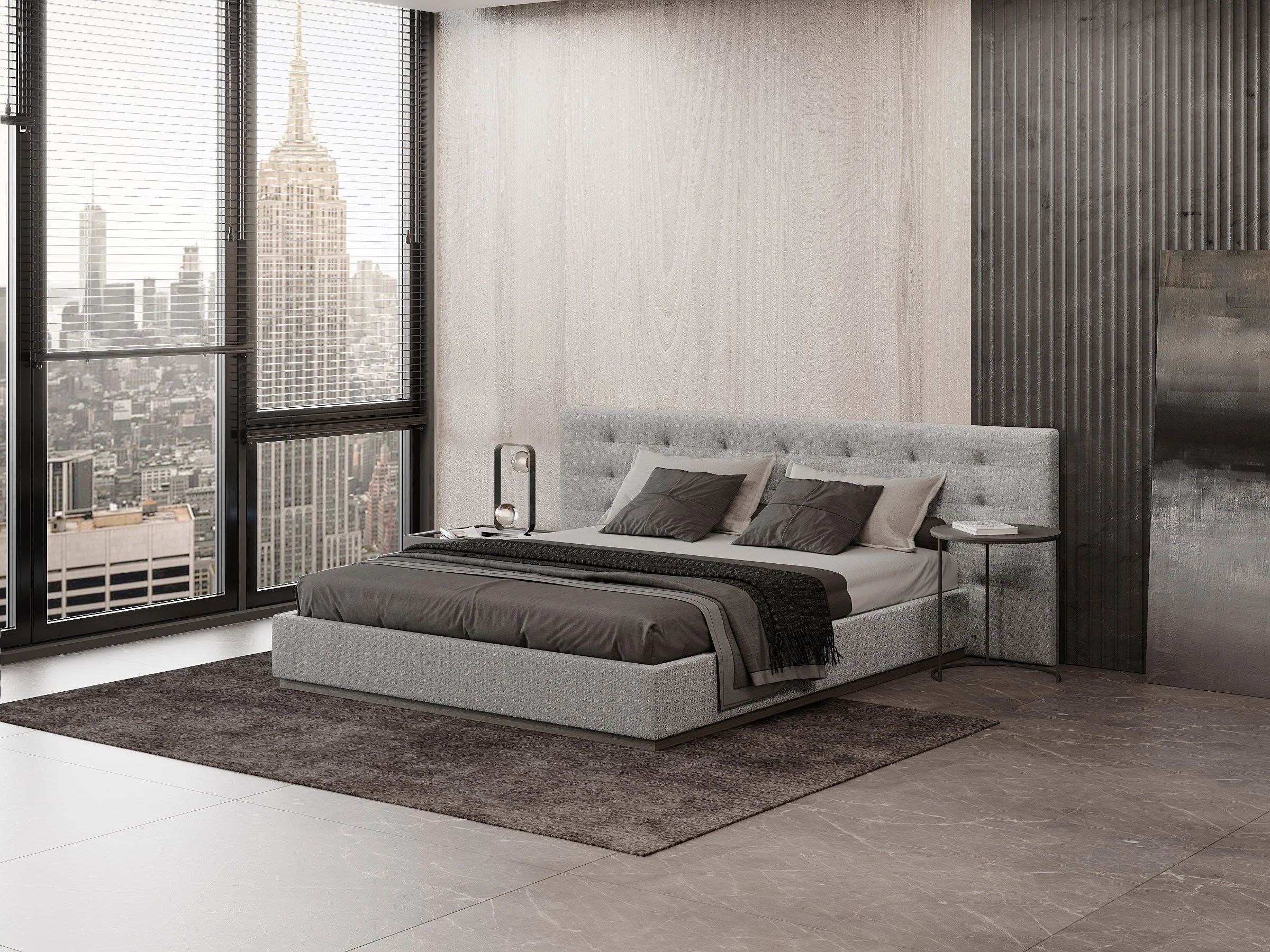 Monno Storage Bed with Fabric Bed Frame - Image 6