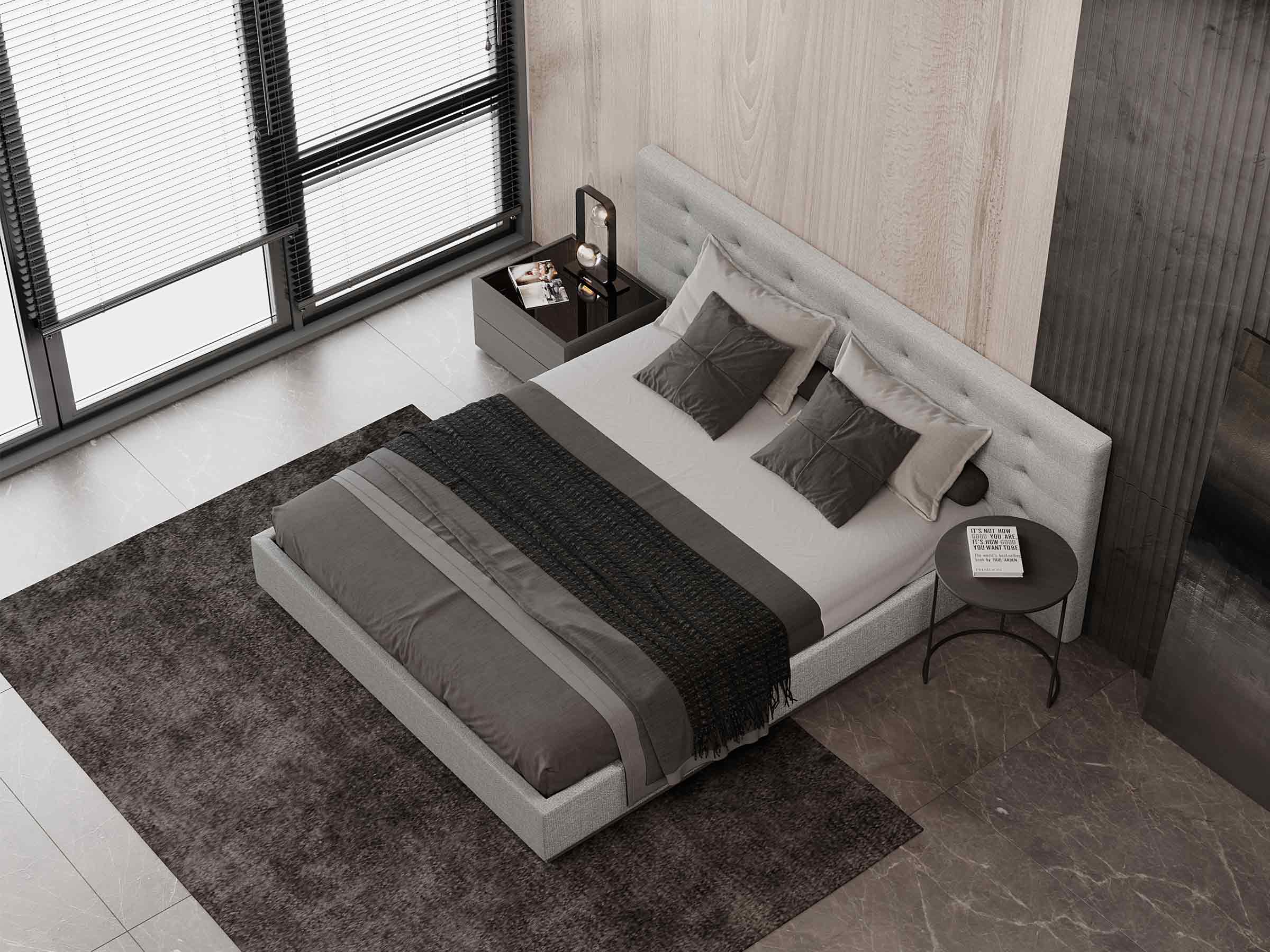 Monno Storage Bed with Fabric Bed Frame - Image 7