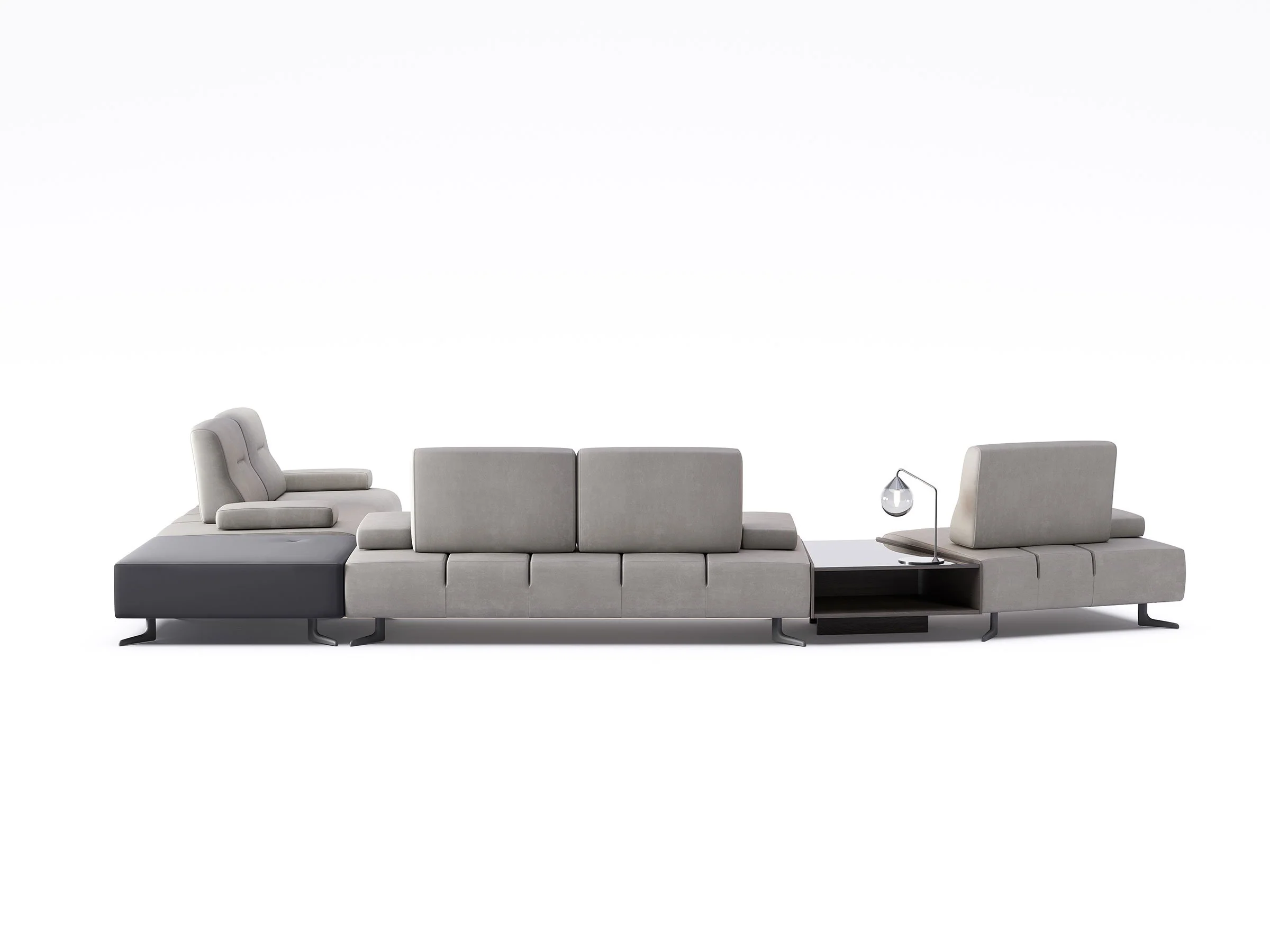 Panna Corner Sofa with Integrated Table - Image 5