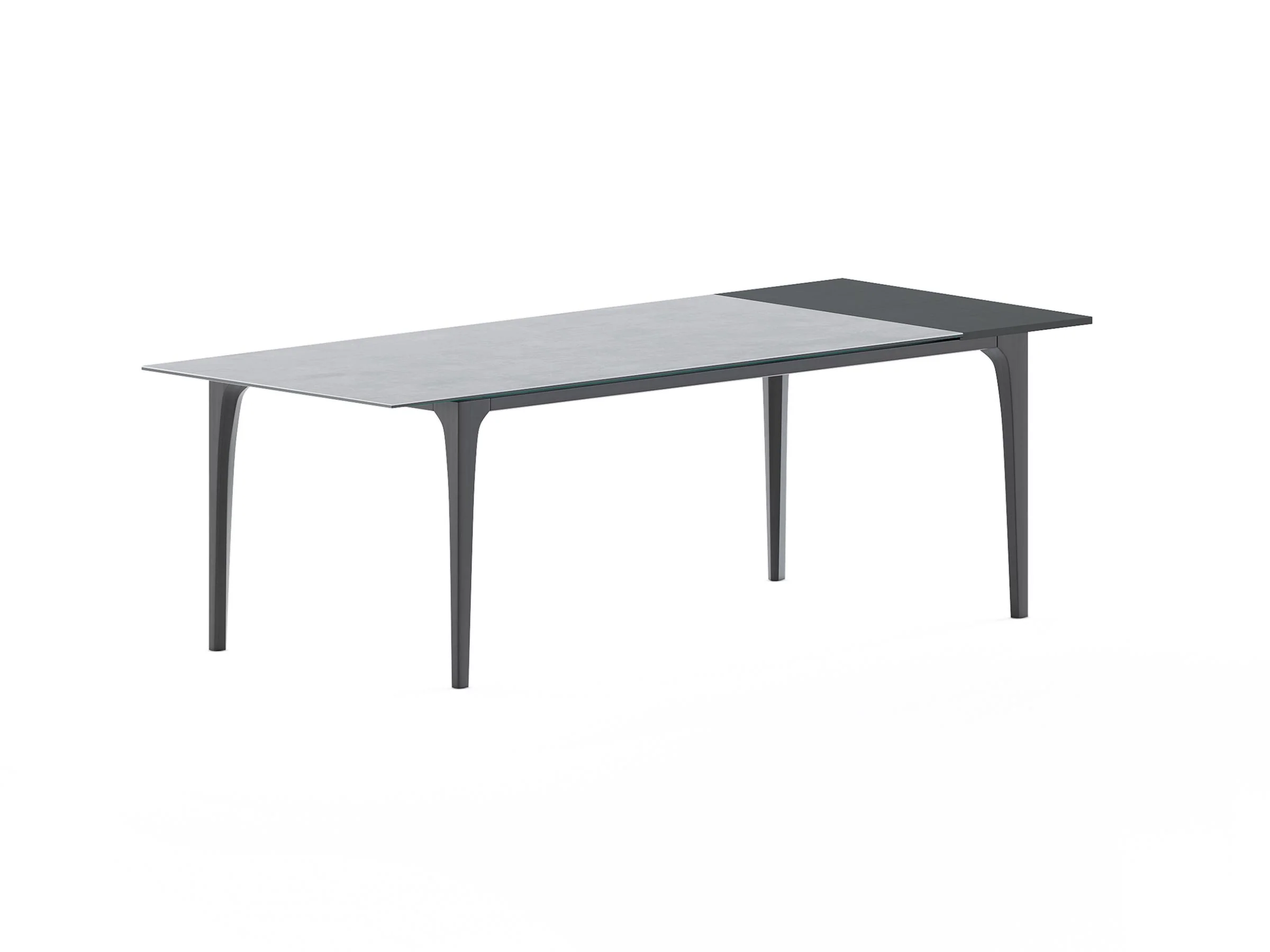 Pietra Extendable Glass/Ceramic Table - Image 7