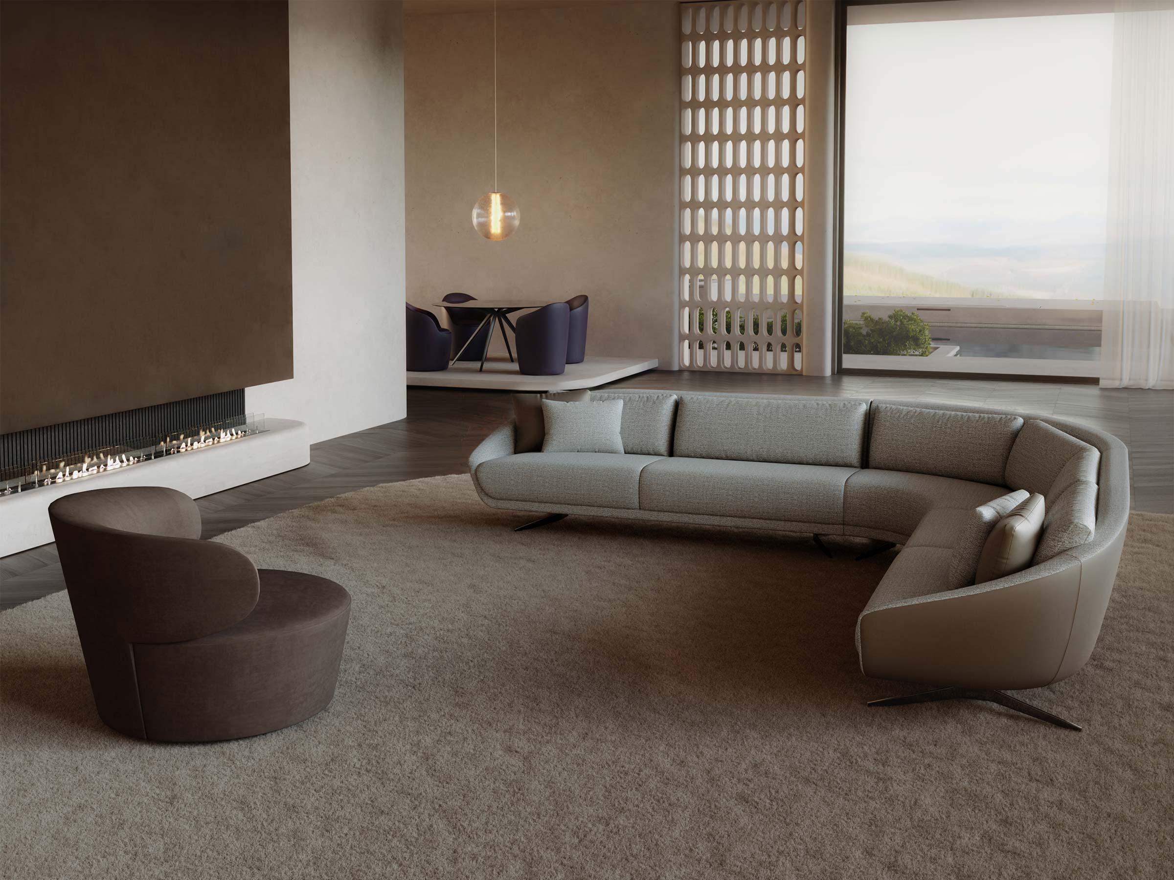 Podia Grand Corner Sofa - Image 3