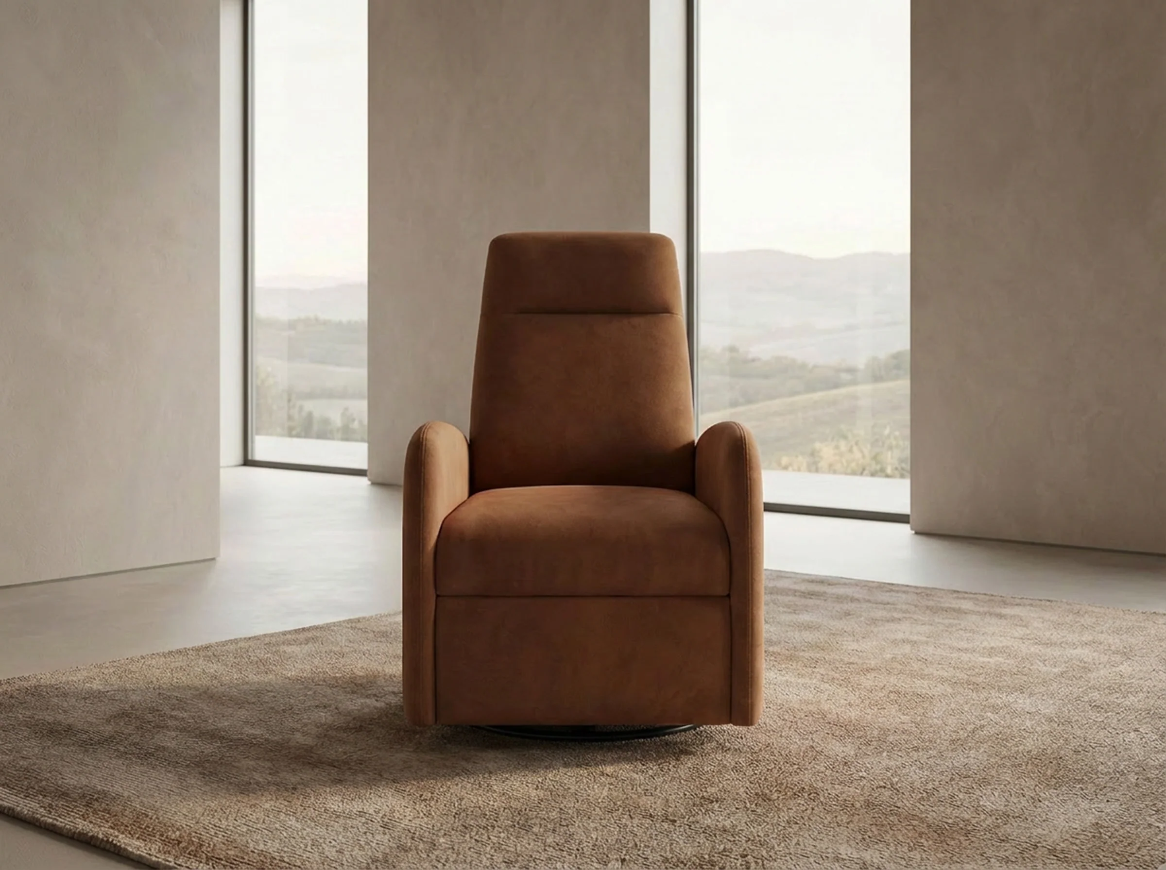Radi Swivel Recliner Armchair - Image 3