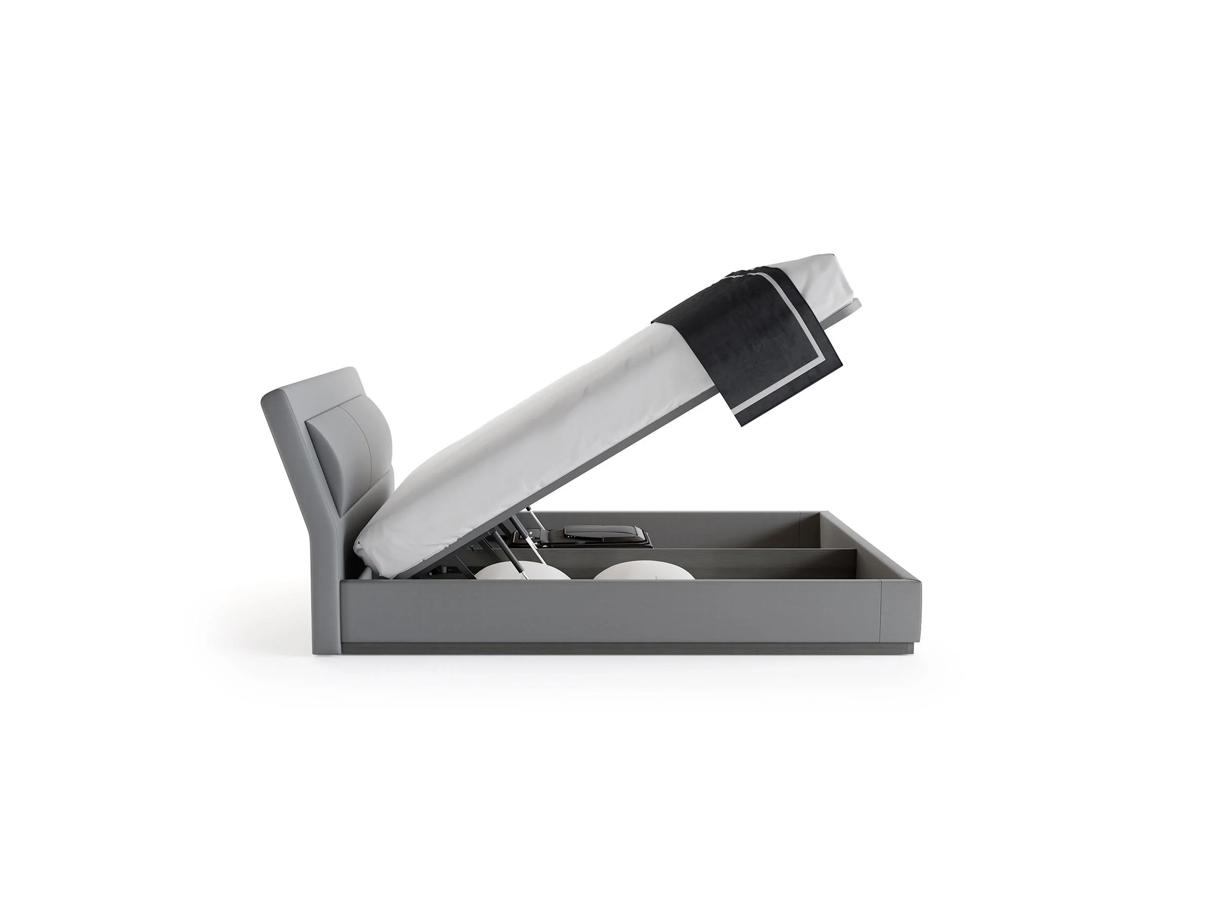 Trevo Storage Bed with Fabric Bed Frame - Image 4