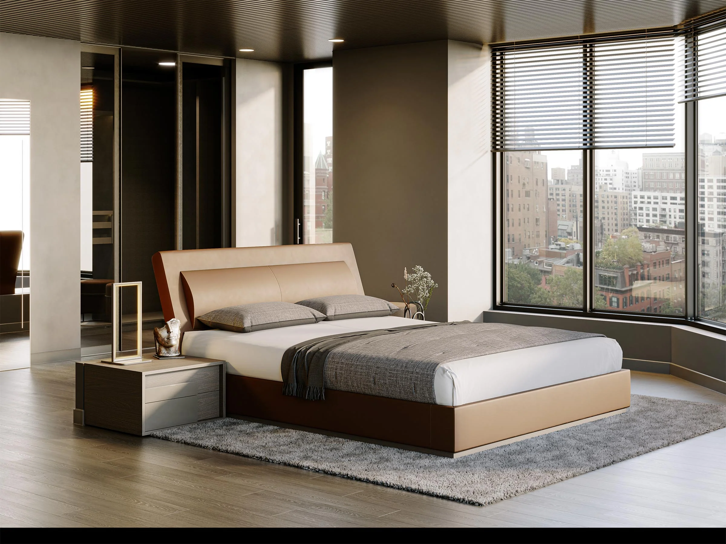 Trevo Storage Bed with Fabric Bed Frame - Image 7
